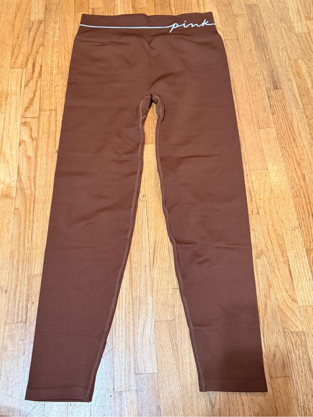 PINK Victoria's Secret Brand Brown Leggings size L